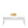 Hanah Home Mesa de Centro Blanco Diamante